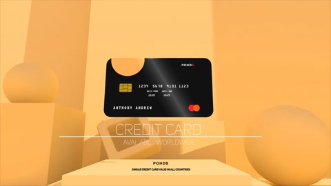 3D信用卡促销