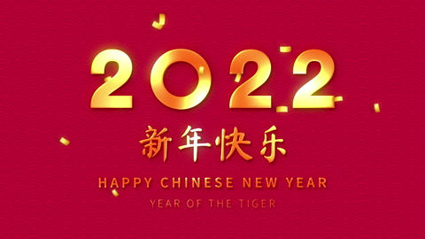 2022虎年快乐视频素材模板下载