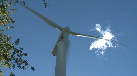 风力涡轮机产生能量（2 of 10）视频素材模板下载