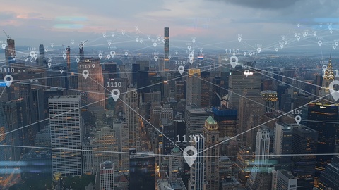 智慧城市物联网AI网络技术的定位服务