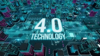 4.0技术与数字技术感念视频素材模板下载