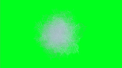 绿色屏幕上的霜背景动画