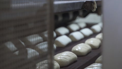 面包工厂的自动化生产线