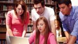 图书馆里的大学生高清在线视频素材下载