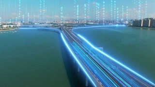数字科技与未来智能交通视频素材模板下载