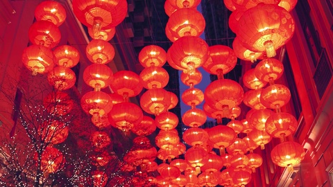 香港新年灯笼