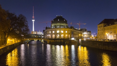 博物馆岛（德国柏林），4K延时摄影
