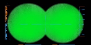 双筒望远镜视角 - 脏的 - 绿屏 - 蓝 02