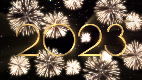 倒计时2023年新年快乐视频素材模板下载