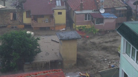 保加利亚全球变暖导致暴雨洪水