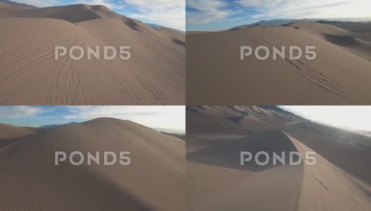 沙丘- 4K FPV 无人机镜头拍摄高清在线视频素材下载