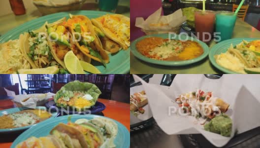 墨西哥食品高清在线视频素材下载