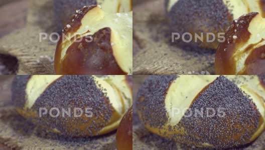 混合椒盐卷饼卷（不可循环）高清在线视频素材下载